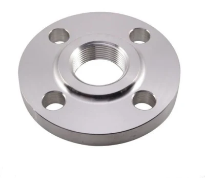 ANSI B16.5 Rosca de Aço Inoxidável Forjado/Flanges Rosqueados