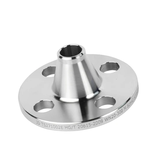 ASME DIN Personalizar Flange de Pescoço Soldável Forjado Flanges Forjadas de Aço Inoxidável